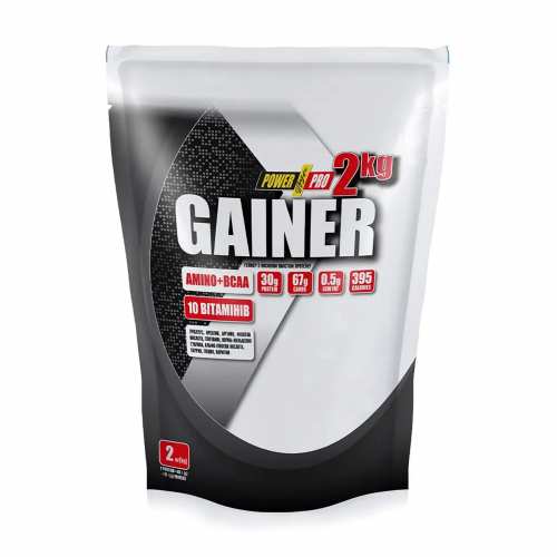 Gainer - 2000g Vanilla (Пошкоджена упаковка)