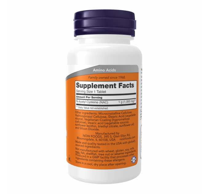 N-Acetyl-Cysteine 1000mg - 120 tabs