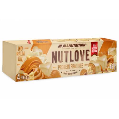 Nut Love 4Pieces - 48g White Choco Peanut (Поштучно) (До 06.26)