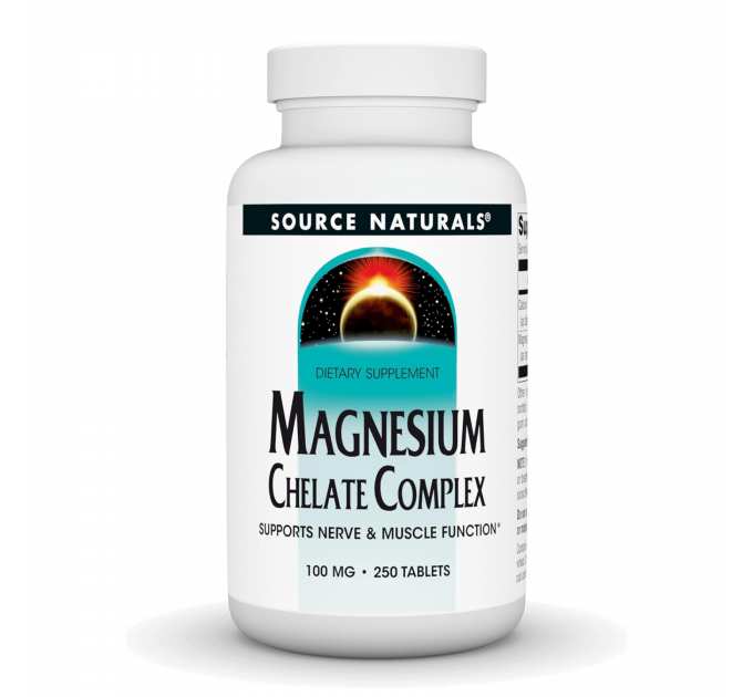 Magnesium Chelate Complex 100mg - 250 tabs