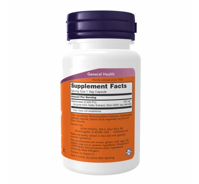 Nattokinase 100mg - 60 vcaps