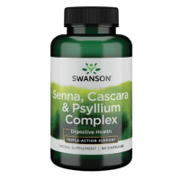 Senna Cascara Psyllium Complex - 90caps