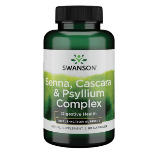 Senna Cascara Psyllium Complex - 90caps