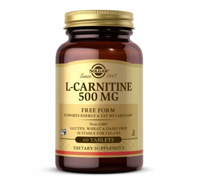 L-Carnitine 500mg - 60 tabs
