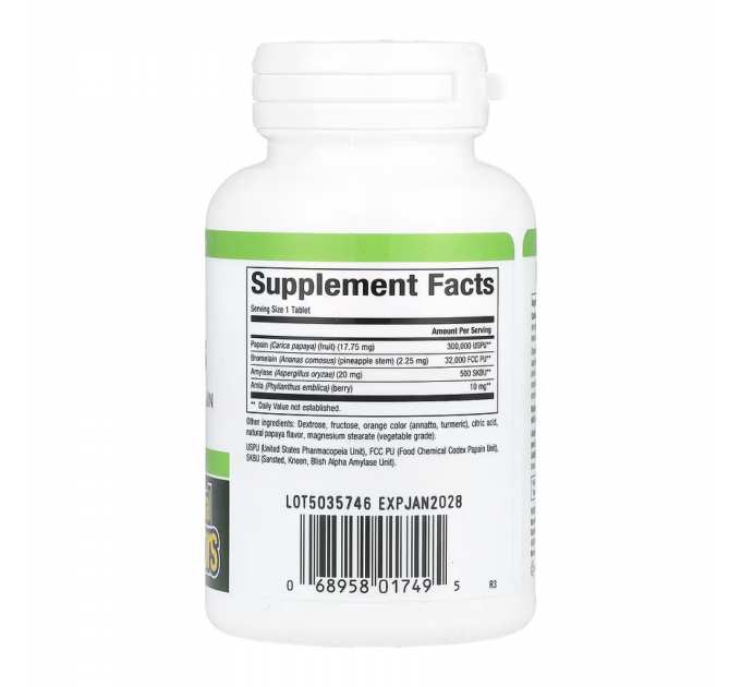 Papaya Enzymes - 120 tabs
