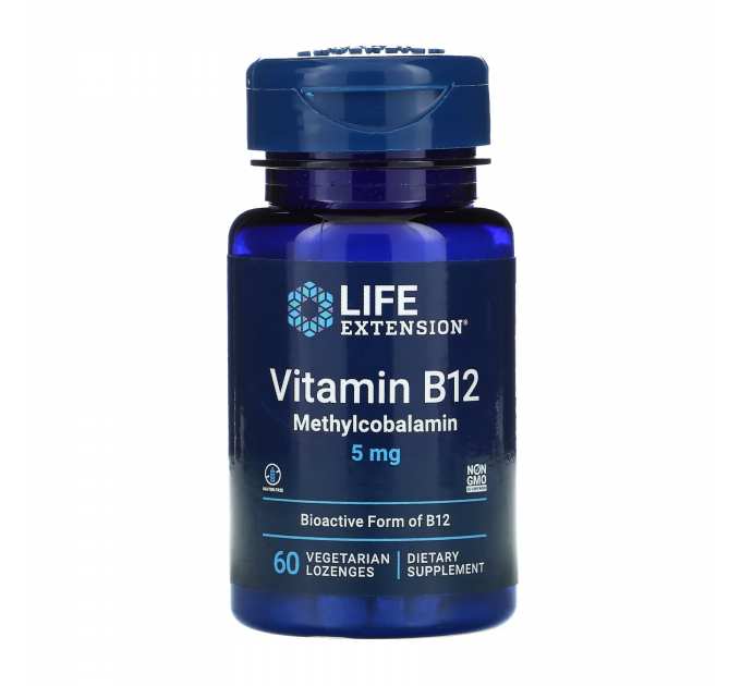 Vitamin B12 Methylcobalamin 5 mg - 60 vcaps
