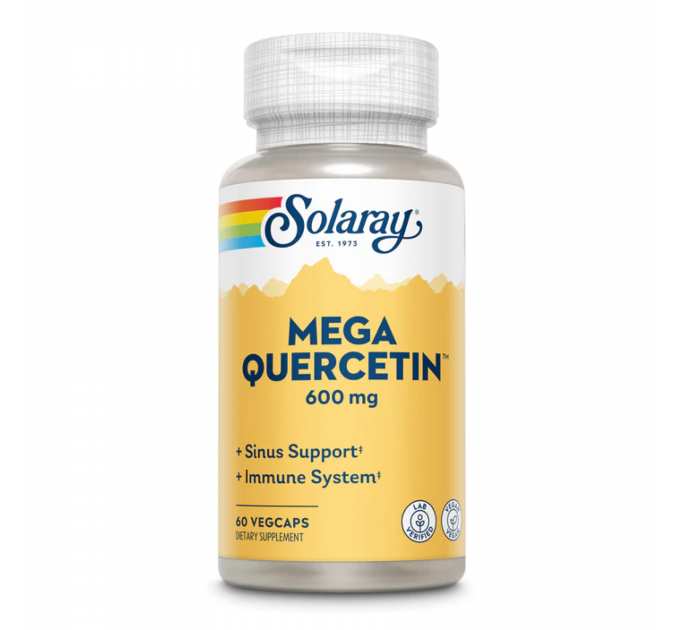 Mega Quercetin 600mg - 60 vcaps