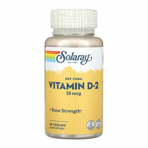 Vitamin D-2 25 mcg - 60 vcaps