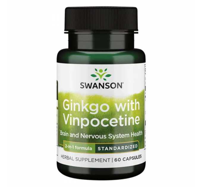 Ginko with Vinpocetine - 60caps
