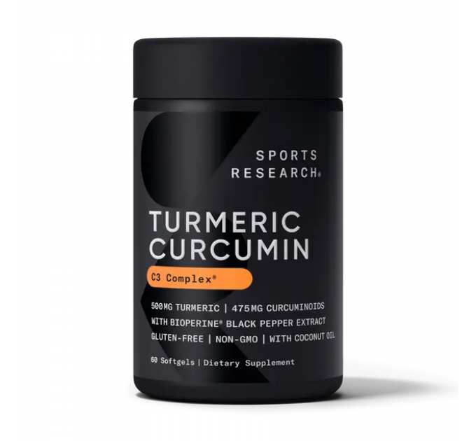 Turmeric Curcumin C3 Complex 500mg - 60 softgels