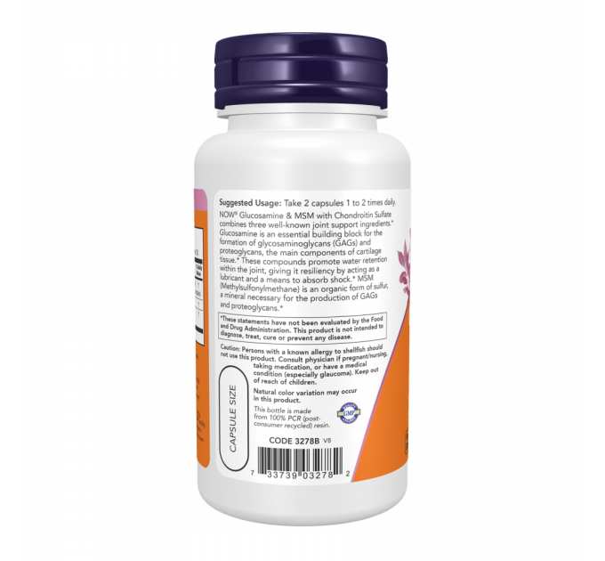 Glucosamine & MSM - 60 caps