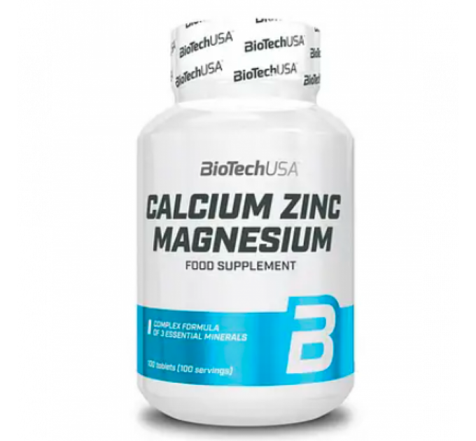 Calcium Zinc Magnesium - 100tabs