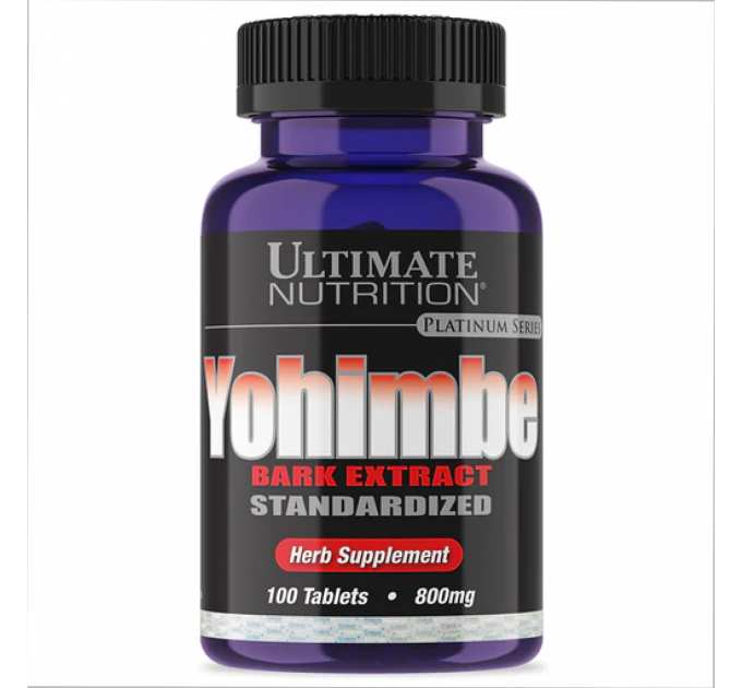 Yohimbe Bark Extract 800mg - 100tabs