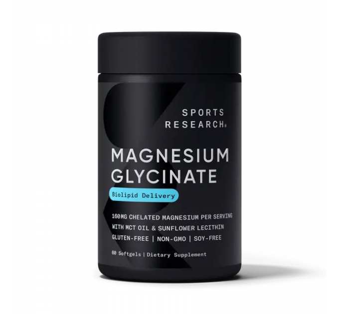 Magnesium Glycinate 160mg - 60 softgels