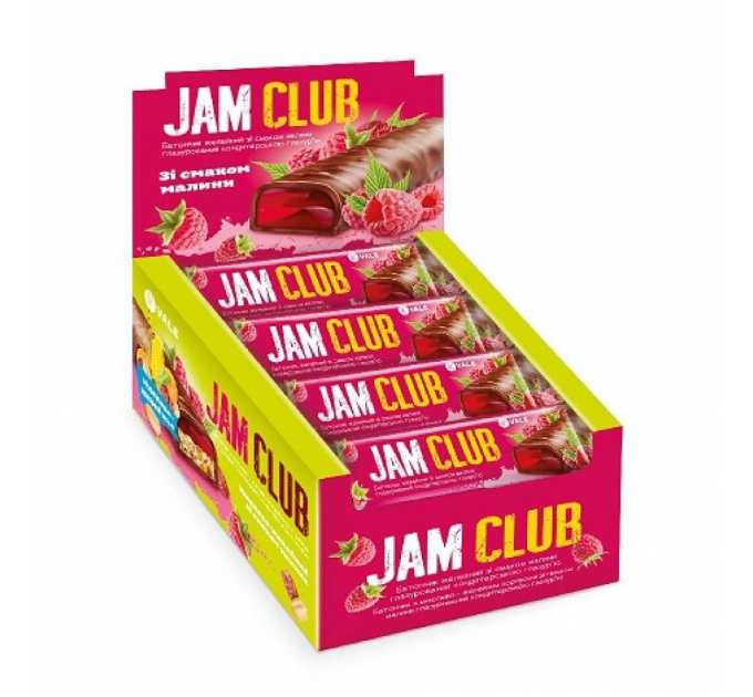 Jam Club - 24x40g Jelly with Raspberry