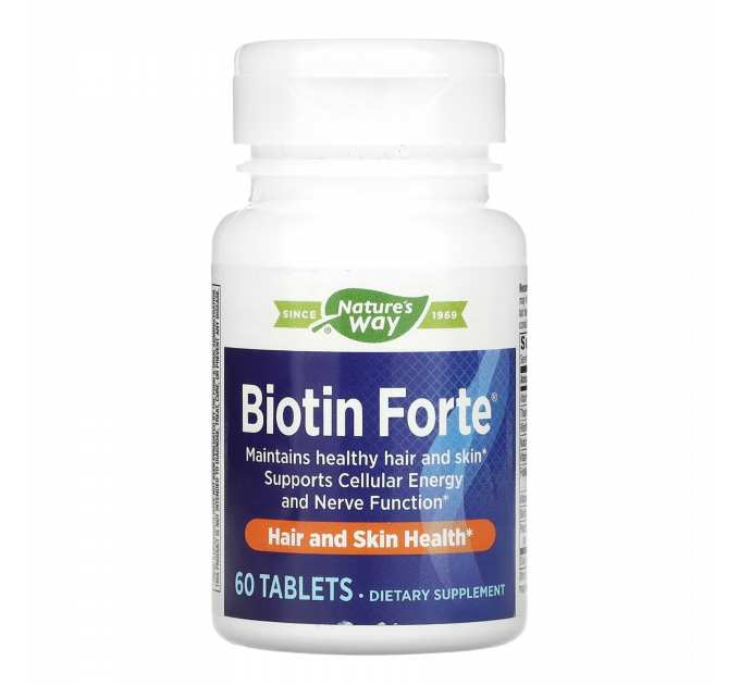 Biotin Forte 5 mg - 60 tabs (До 06.26)