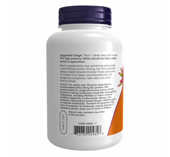 Niacin 500mg - 250 tabs