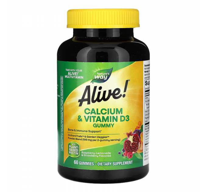 Calcium + D3 Gummy 60 ct (HFS)