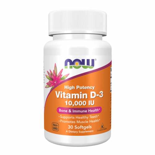 Vitamin D-3 10000 IU - 30 softgels