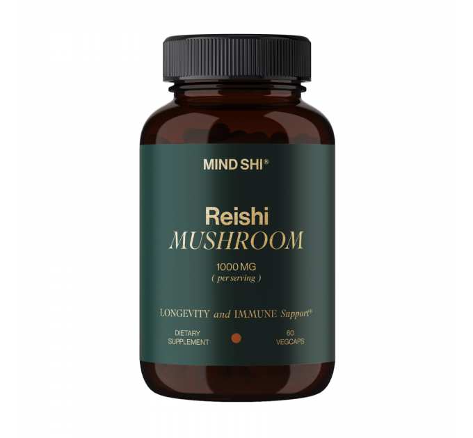 Reishi Mushroom 1000 mg - 60 vegcaps