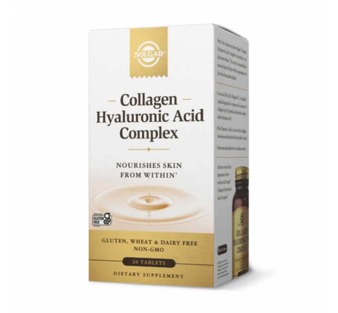 Collagen Hyaluronic Acid Complex - 30 tabs