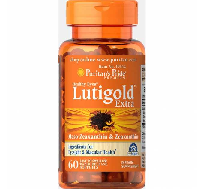 Healthy Eyes® Lutein Extra with Zeaxanthin - 60 Softgels