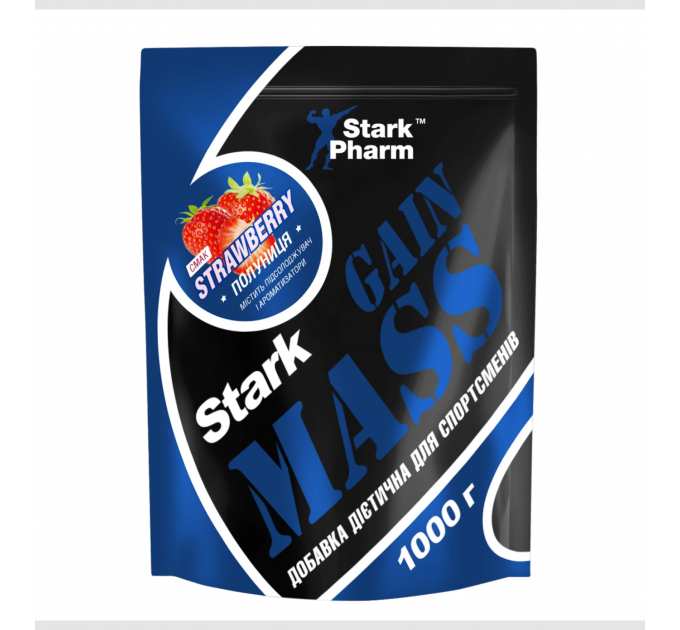 Stark Gain Mass Ostrowia Whey - 1000g Strawberry