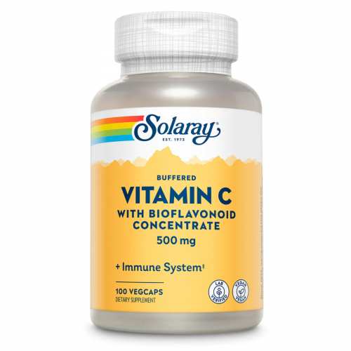 Vitamin C with Bioflavonoid Concentrate 500mg - 100 vcaps (Пошкоджена етикетка)
