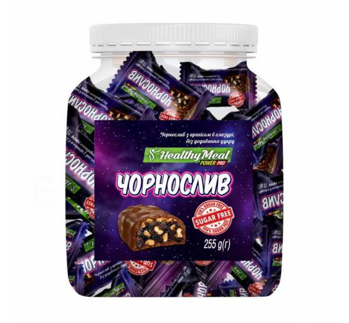 Helthy Meal - 255г Чорнослив с арахисом в глазури