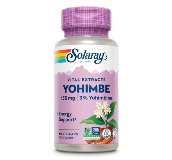 Guaranteed Potency Yohimbe Bark Extract - 60 caps