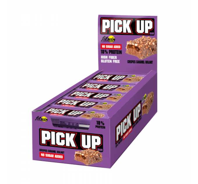 PickUp Crispies - 20x45g Caramel Walnut