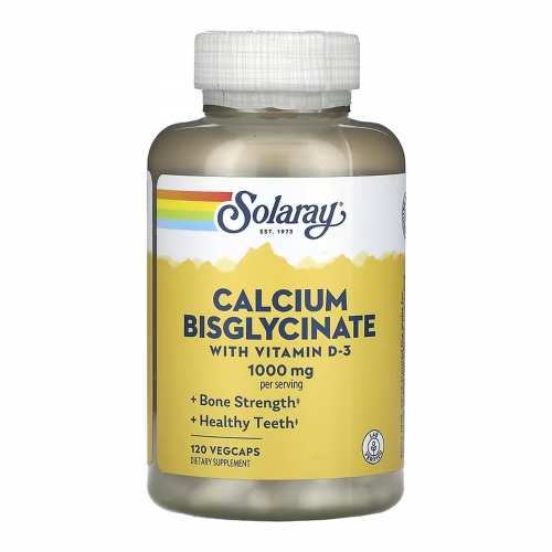Calcium Bisglycinate with Vitamin D-3 1000mg - 120 vcaps Calcium Bisglycinate with Vitamin D-3 1000mg - 120 vcaps