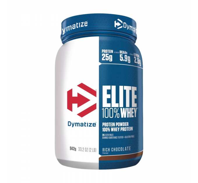 Elite 100% Whey - 942g Rich Chocolate