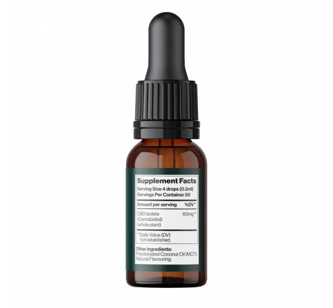 CBD Oil Isolate 3000 mg Orange - 10 ml