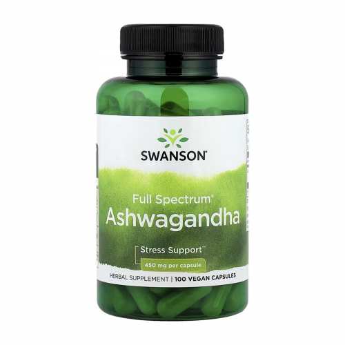 Ashwagandha 450mg - 100caps (Пошкоджена банка)
