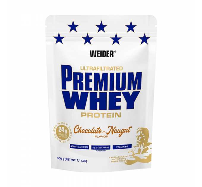 Premium Whey Protein - 500g Chocolat Nugat