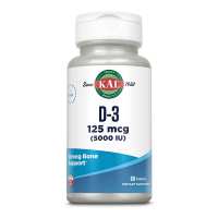 D3 125mcg - 60 tabs (Пошкоджена банка)