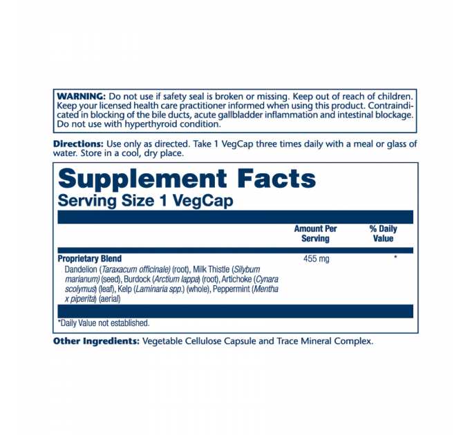 Liver Blend SP-13 - 100 vcaps