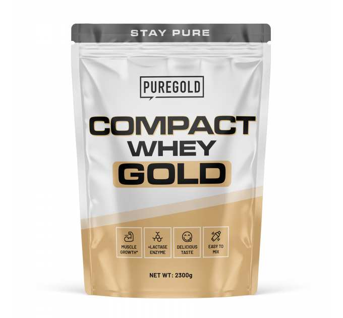 Compact Whey Gold - 2300g Chocolate Hazelnut (Пошкоджена упаковка)