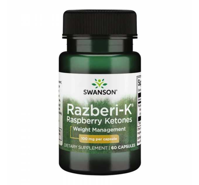 Razberi-K Raspberry Ketones 100mg - 60caps