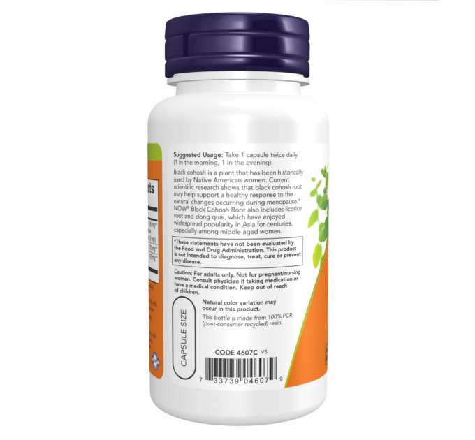Black Cohosh 80mg - 90 vcaps