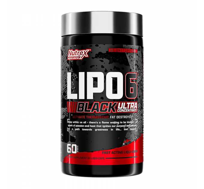 Lipo 6 Black Ultra Concentrate - 60 caps (EU version)