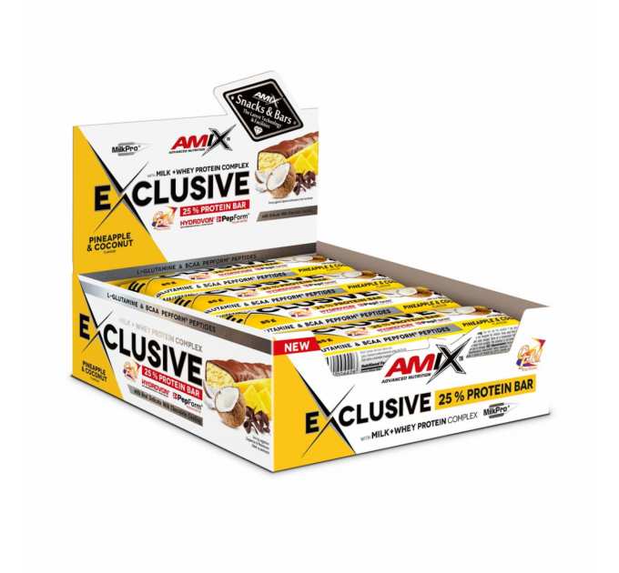 Exclusive Protein Bar - 12x85g Pineapple-Coconut