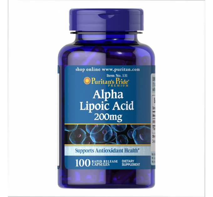 Alpha Lipoic Acid 200 mg - 100 caps