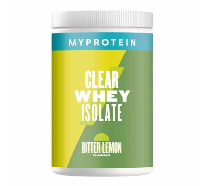 Clear Whey Isolate - 20 Serv Bitter Lemon