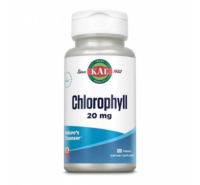 Chlorophyll 20mg - 100 tabs