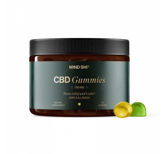 CBD Gummies Full Spectrum 750 mg Apple & Lemon - 30 gummies