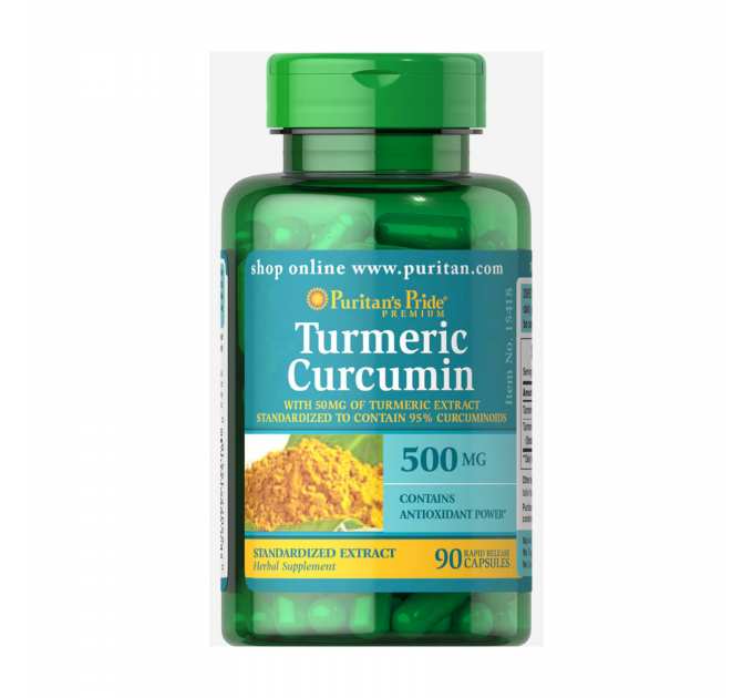 Turmeric Curcumin 500 mg - 90 caps