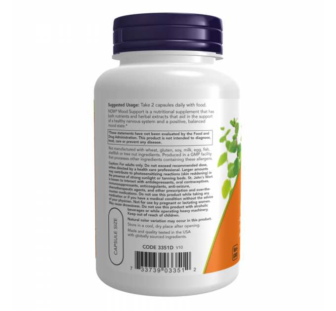 Mood Support with St. John's Wort - 90 vcaps