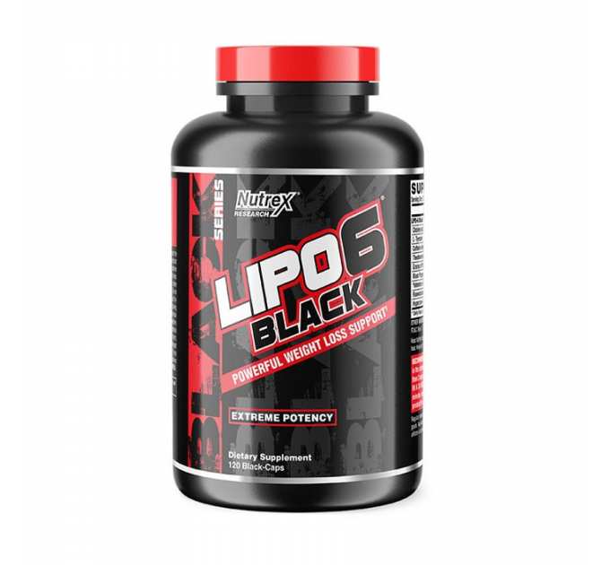 Lipo 6 Black Extreme Potency - 120 caps